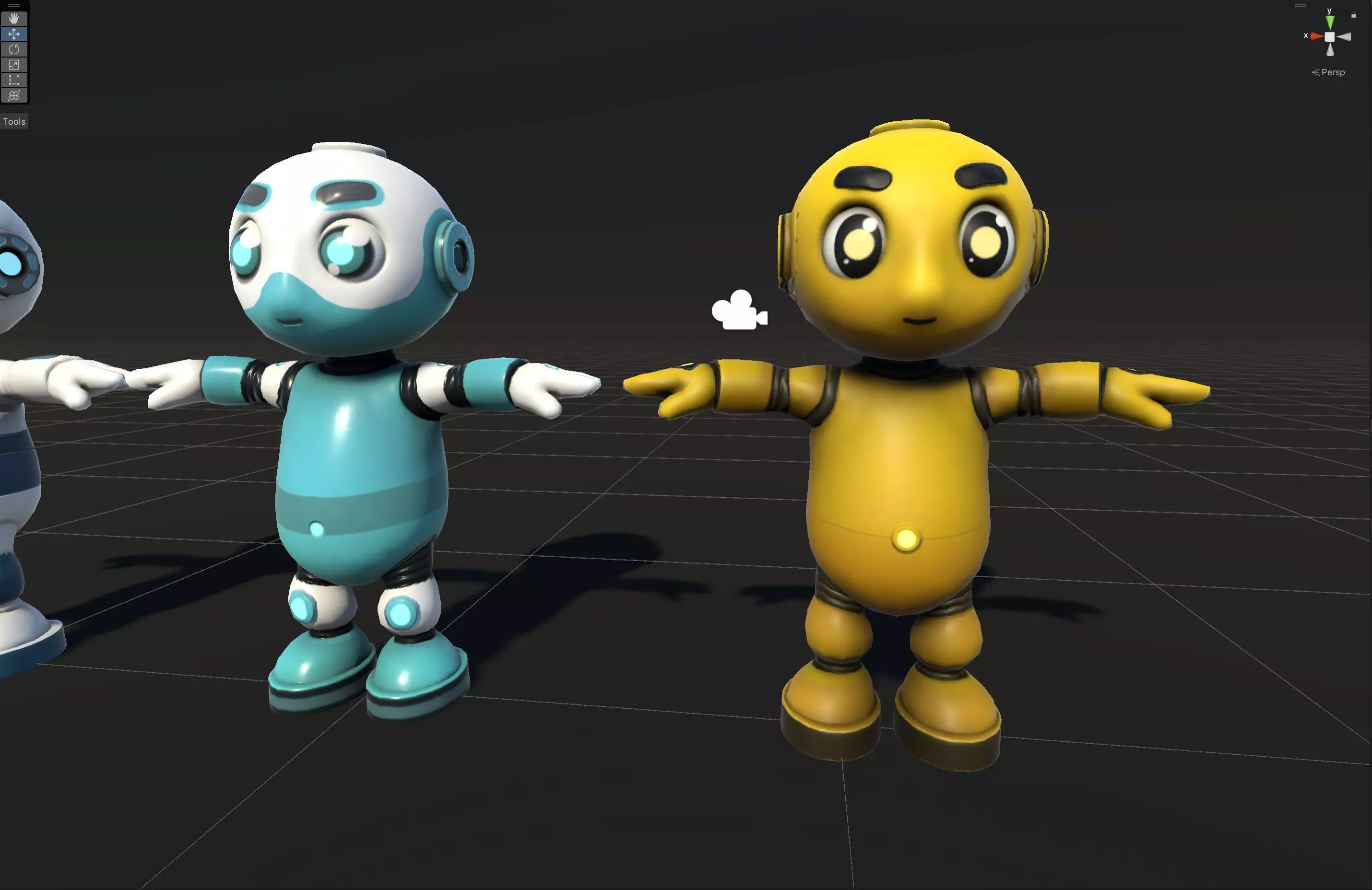 Minirobotic6 Low-poly 3D model_18