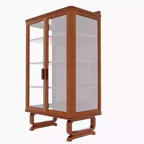 Antique Timber Tall Display Shelf Carpentered Craft Malaysia