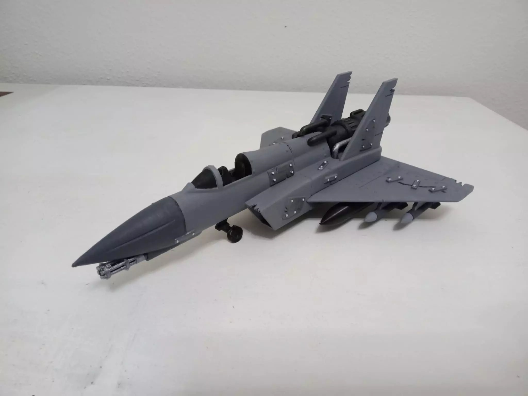 Ghost plane End of the world concept 3D print model_9