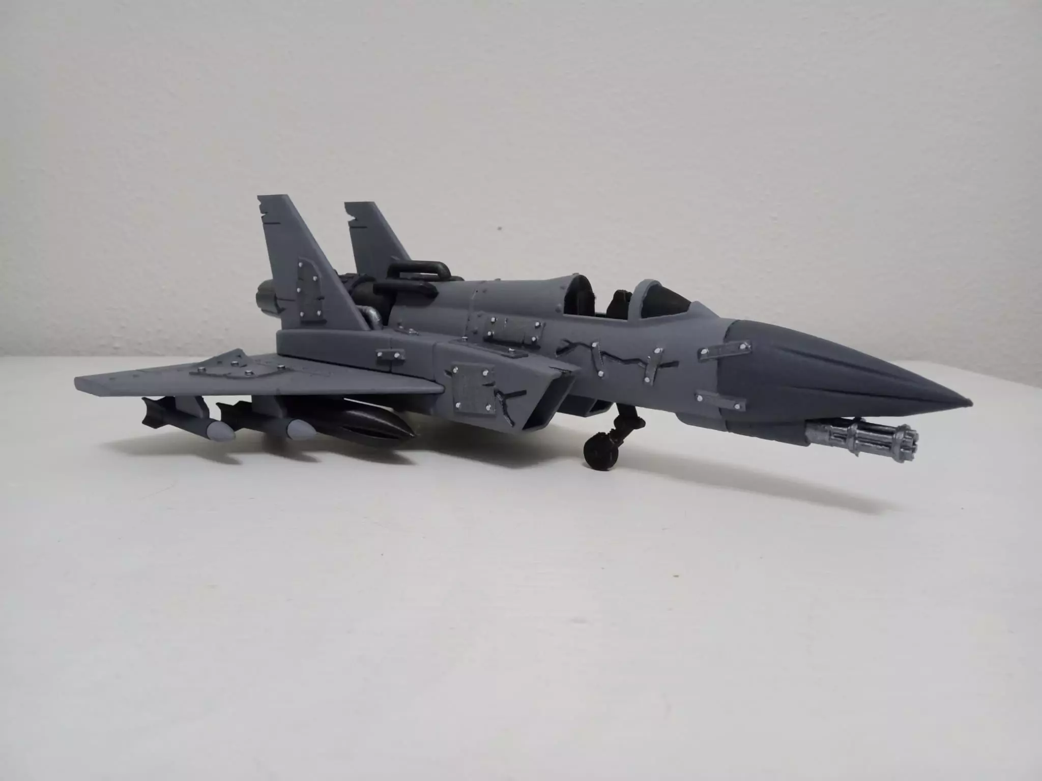 Ghost plane End of the world concept 3D print model_1