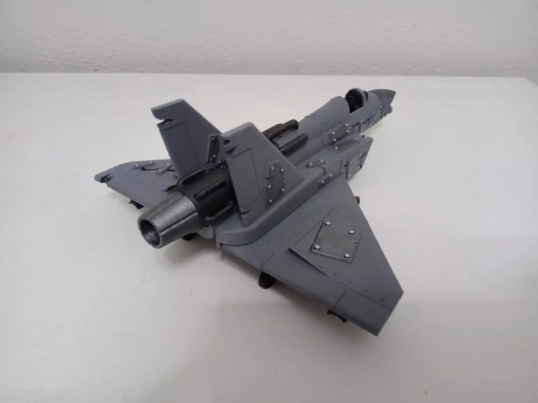 Ghost plane End of the world concept 3D print model_8