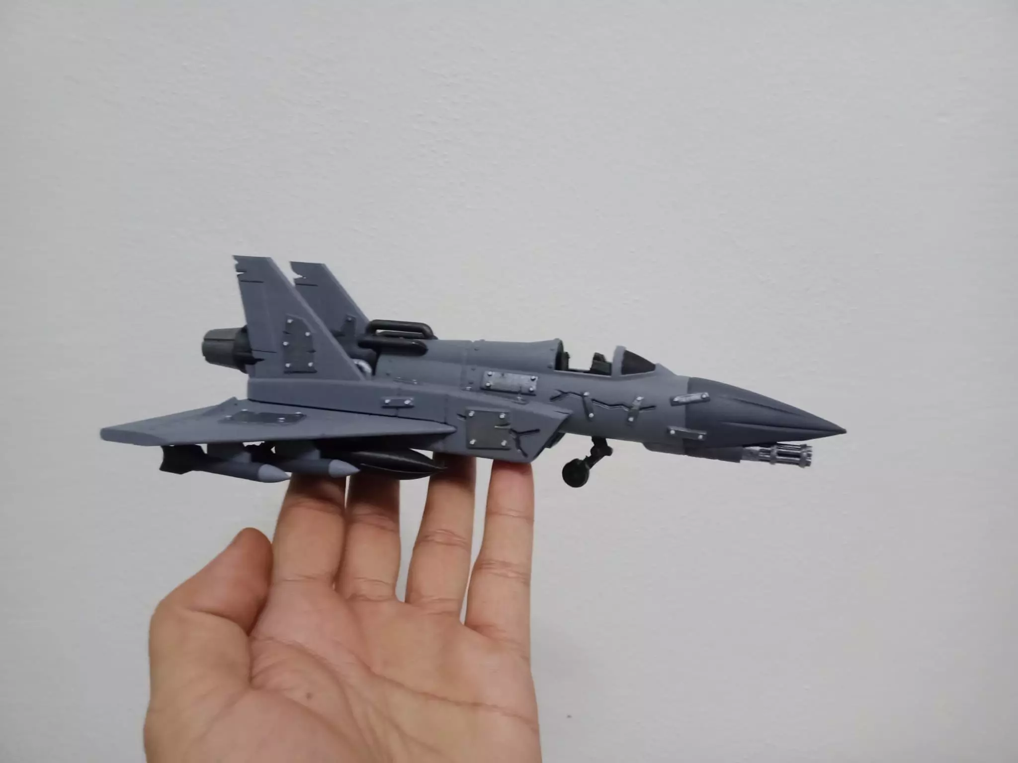 Ghost plane End of the world concept 3D print model_7