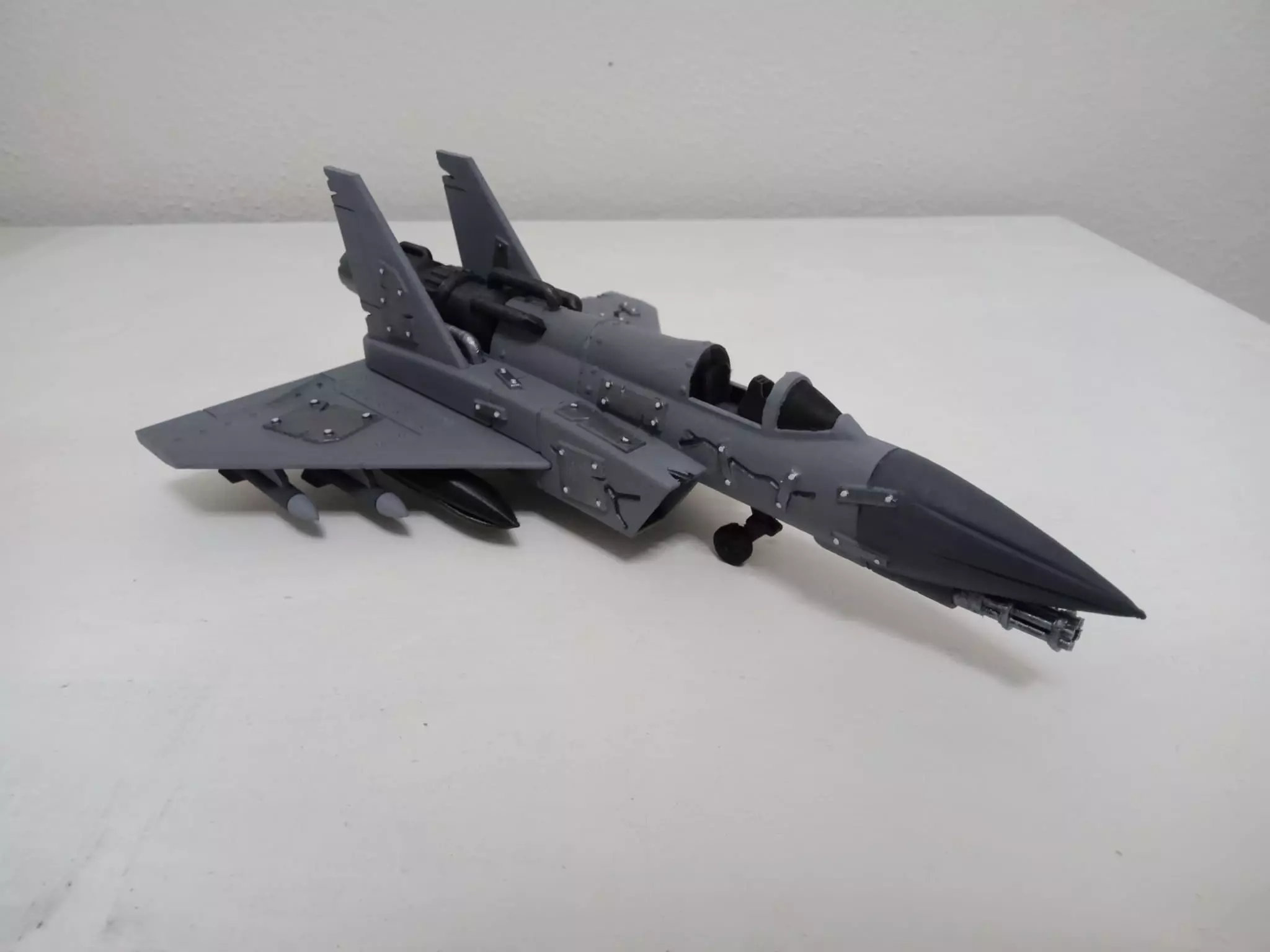 Ghost plane End of the world concept 3D print model_6