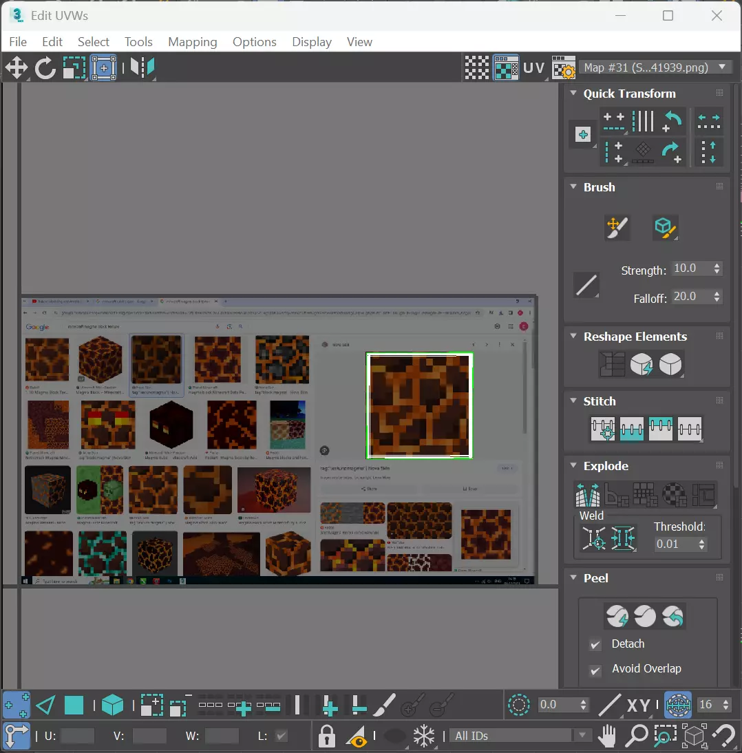 Minecraft Magnetic Blocks Set 3D print model_24