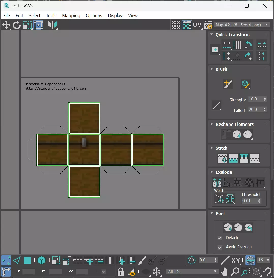 Minecraft Magnetic Blocks Set 3D print model_27