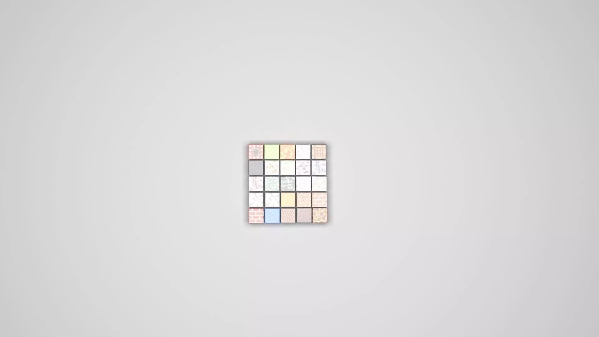 Minecraft Magnetic Blocks Set 3D print model_12