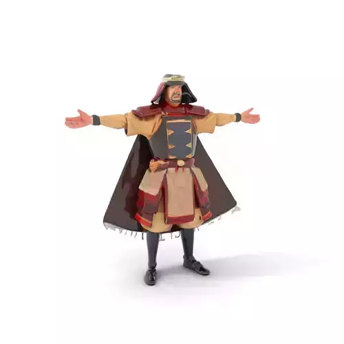 Samurai Armor Warrior model pack