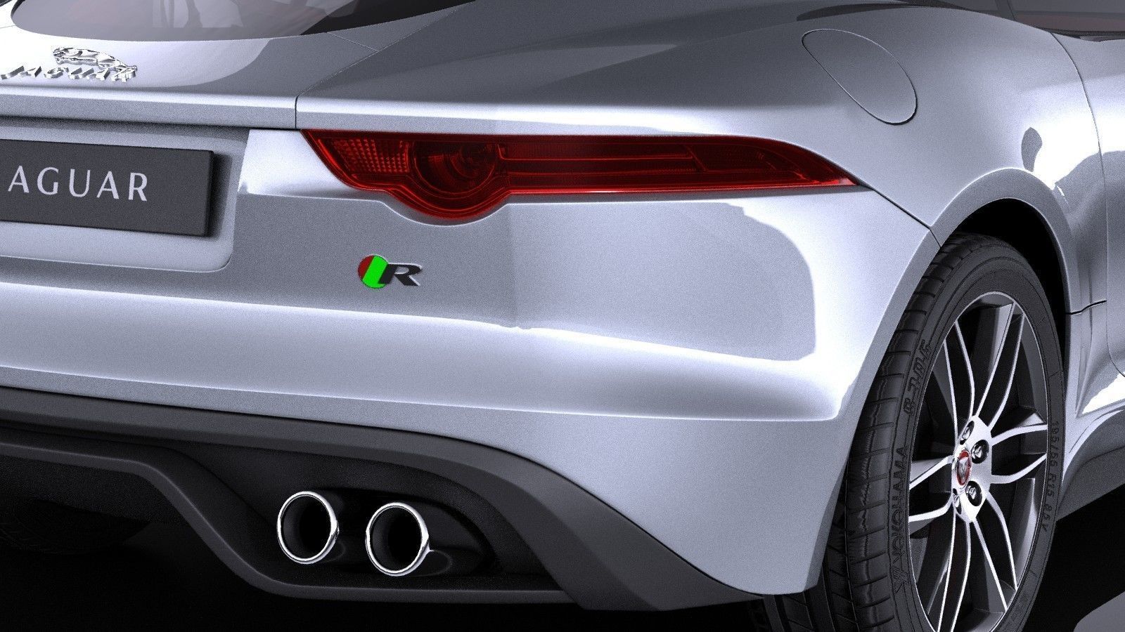 Jaguar F-Type R Coupe 2015 VRAY 3D model_3