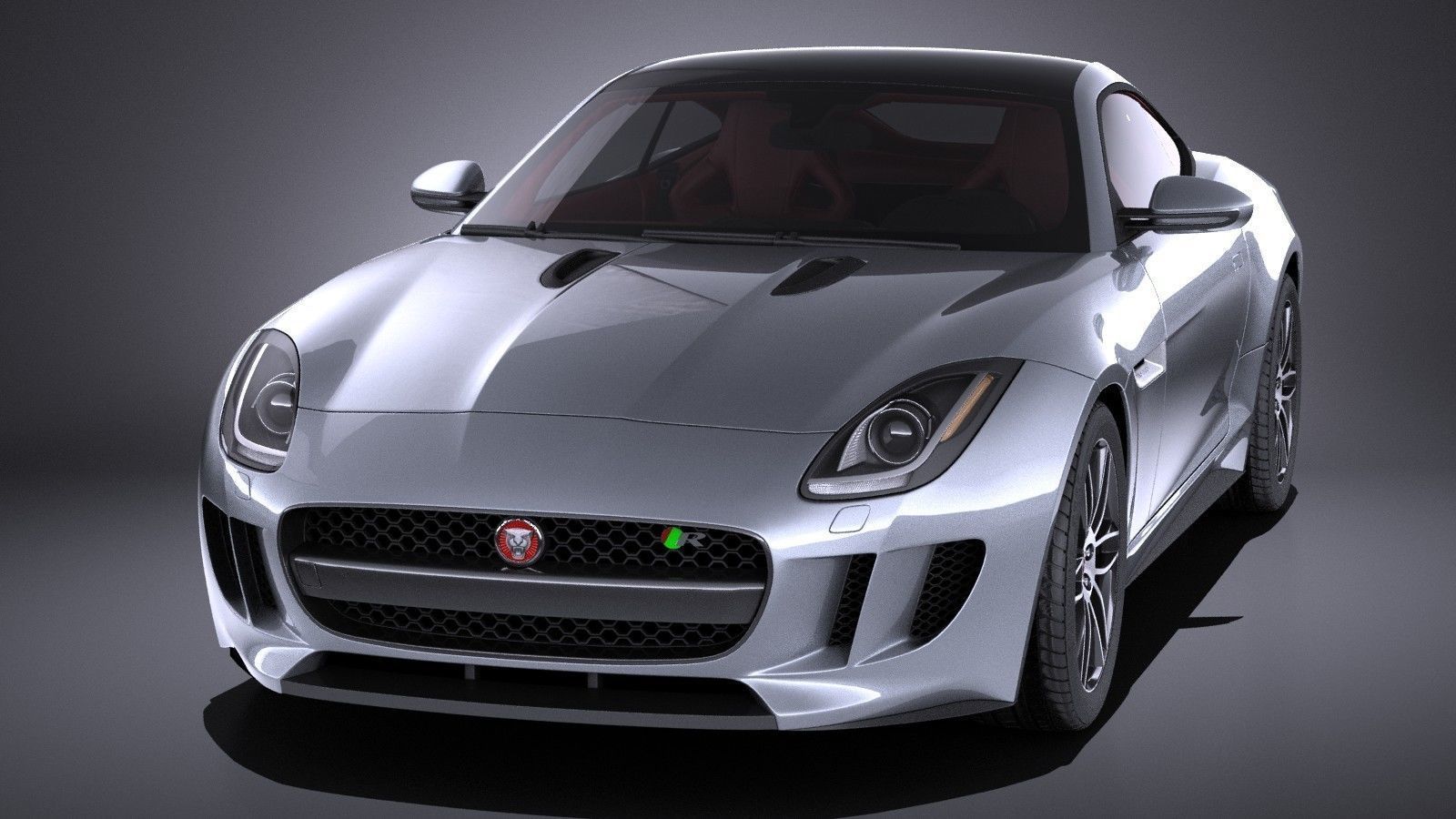 Jaguar F-Type R Coupe 2015 VRAY 3D model_1