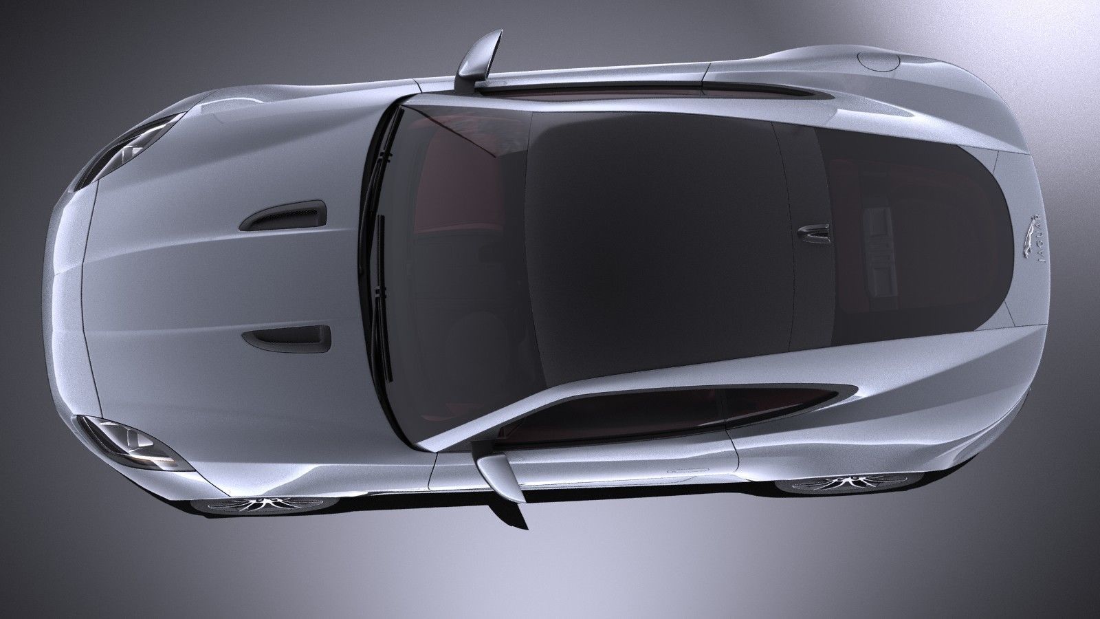 Jaguar F-Type R Coupe 2015 VRAY 3D model_7