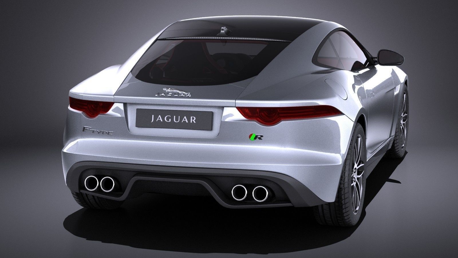 Jaguar F-Type R Coupe 2015 VRAY 3D model_5