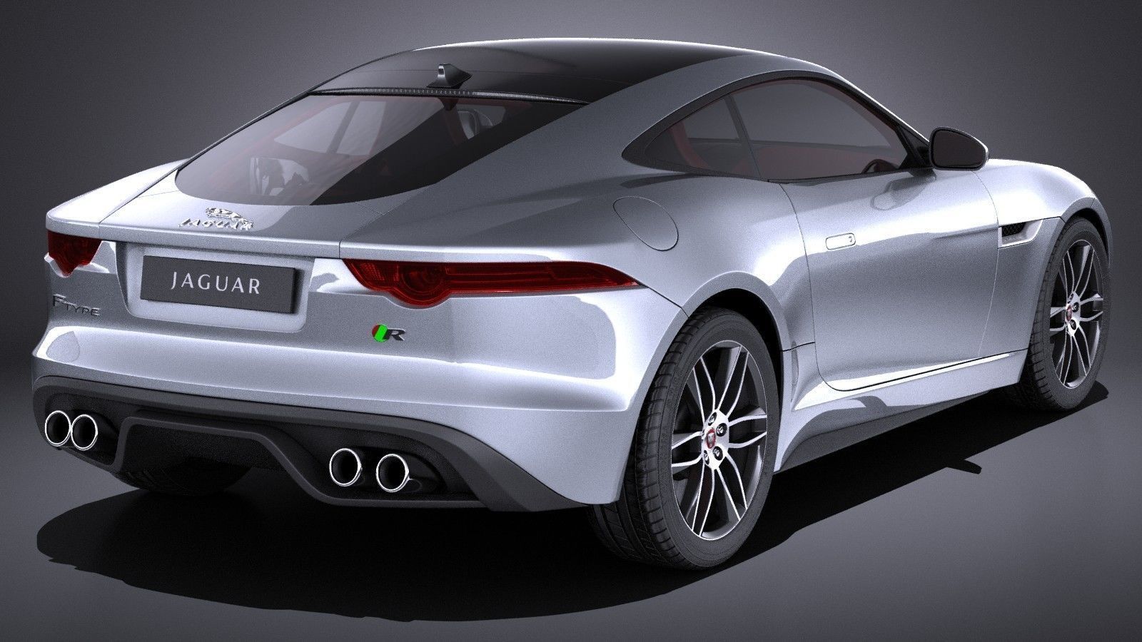 Jaguar F-Type R Coupe 2015 VRAY 3D model_4