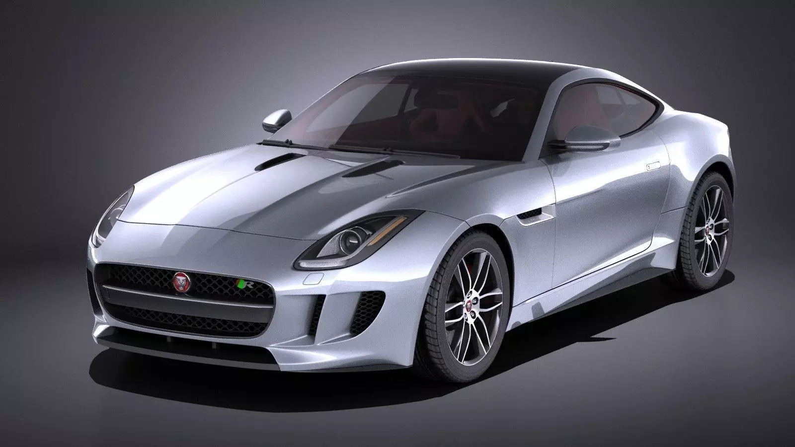 Jaguar F-Type R Coupe 2015 VRAY 3D model_0
