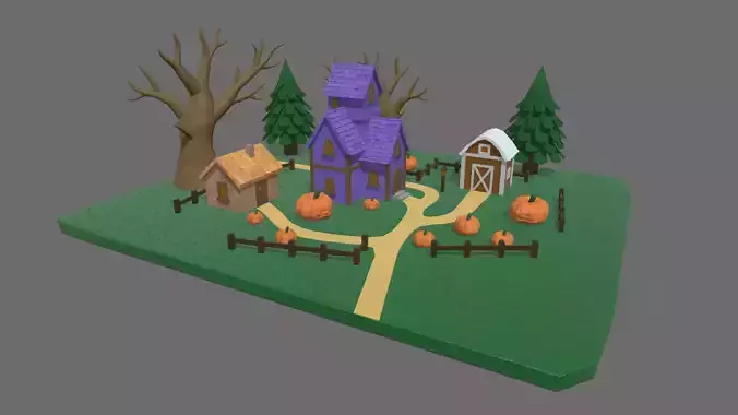 Halloween Scenary 01