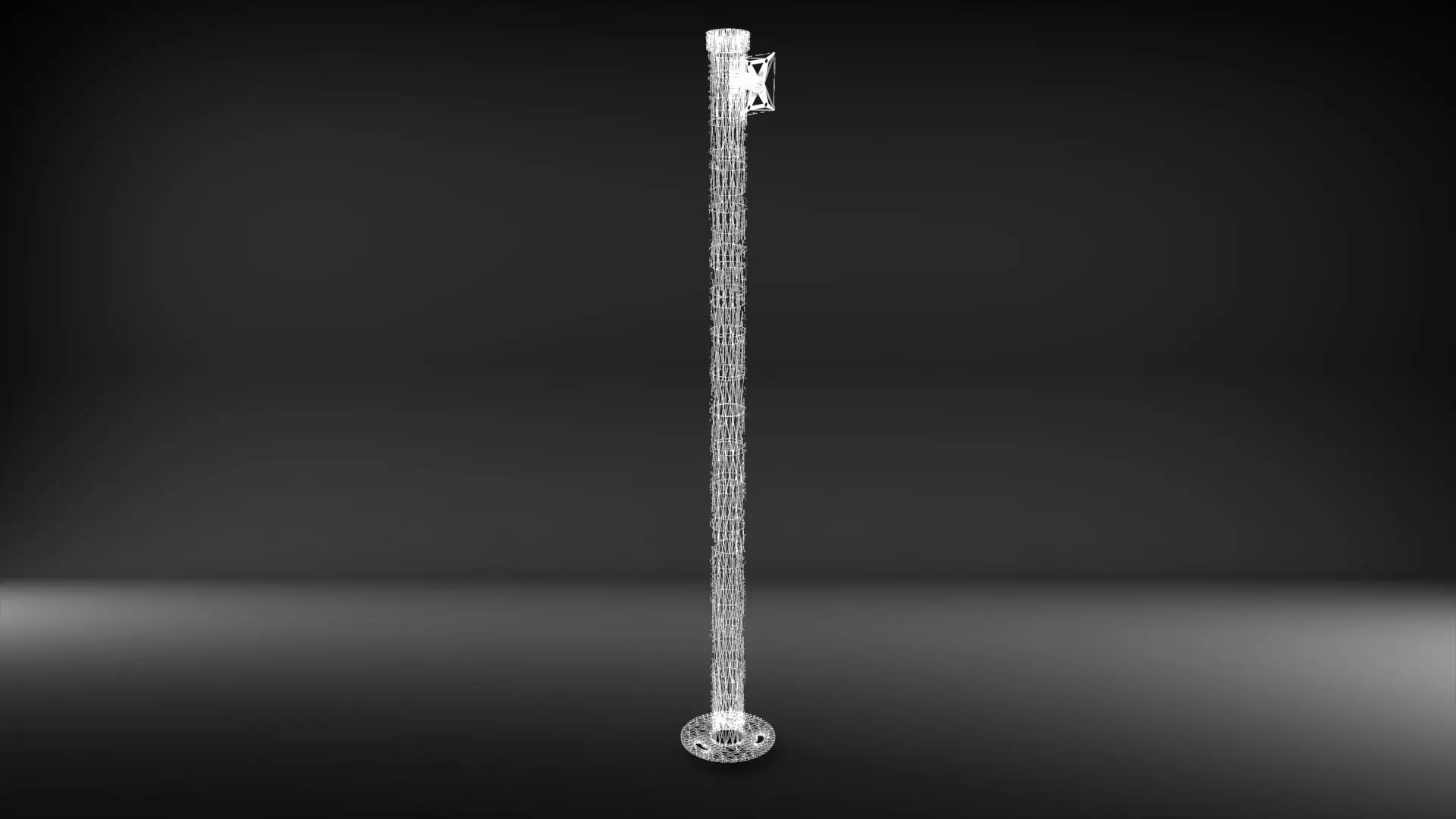 3d Pole Model 3D model_5