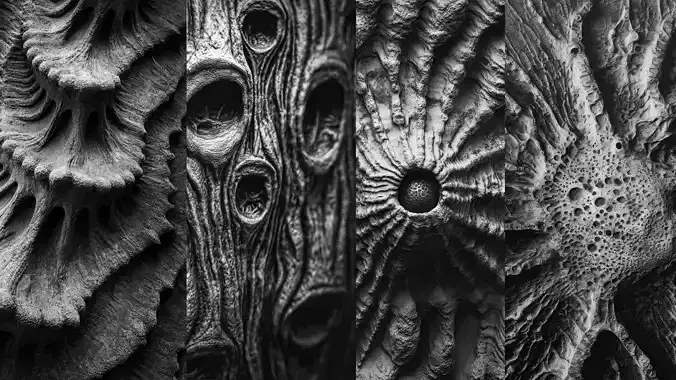 Beksinski Haunting Textures for ZBrush Volume 9