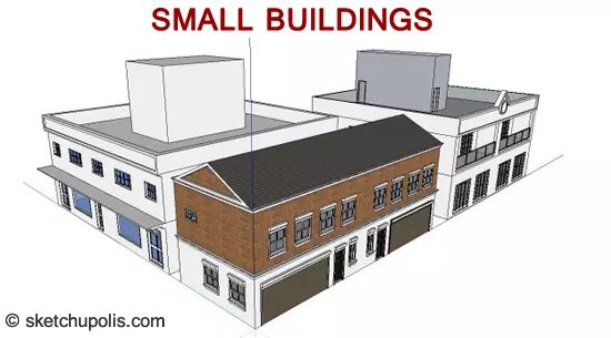 Dynamic Buildings 01 3D model