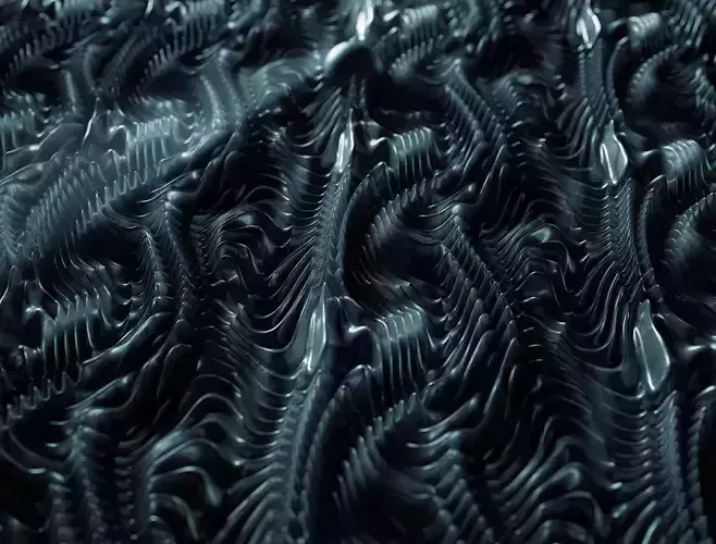 BIOMECHA UNIVERSE  Displacement Map Pack 4K