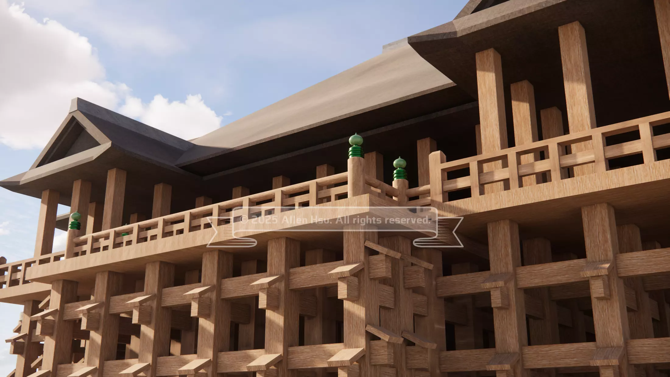 Kiyomizu-dera Temple 3D model_14