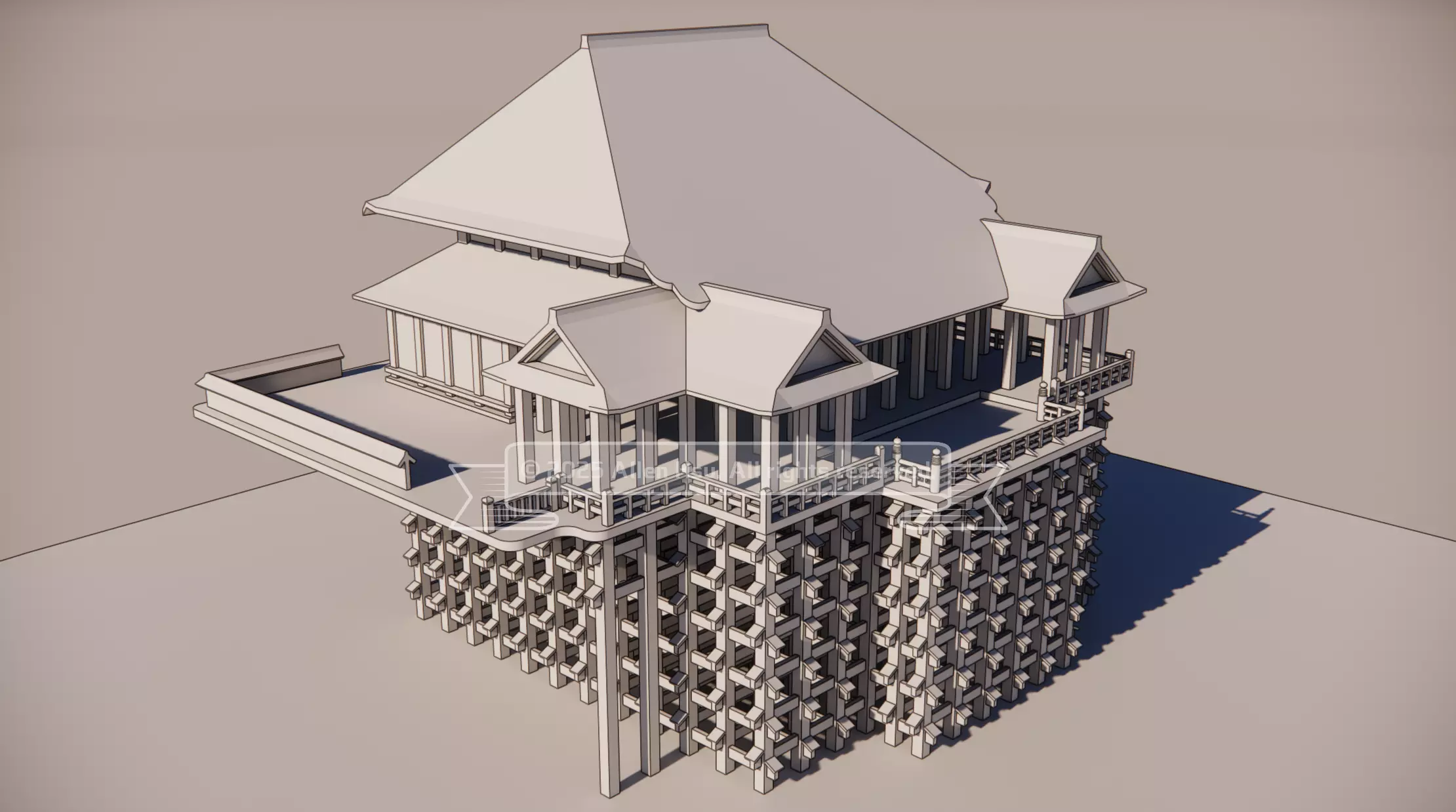 Kiyomizu-dera Temple 3D model_24