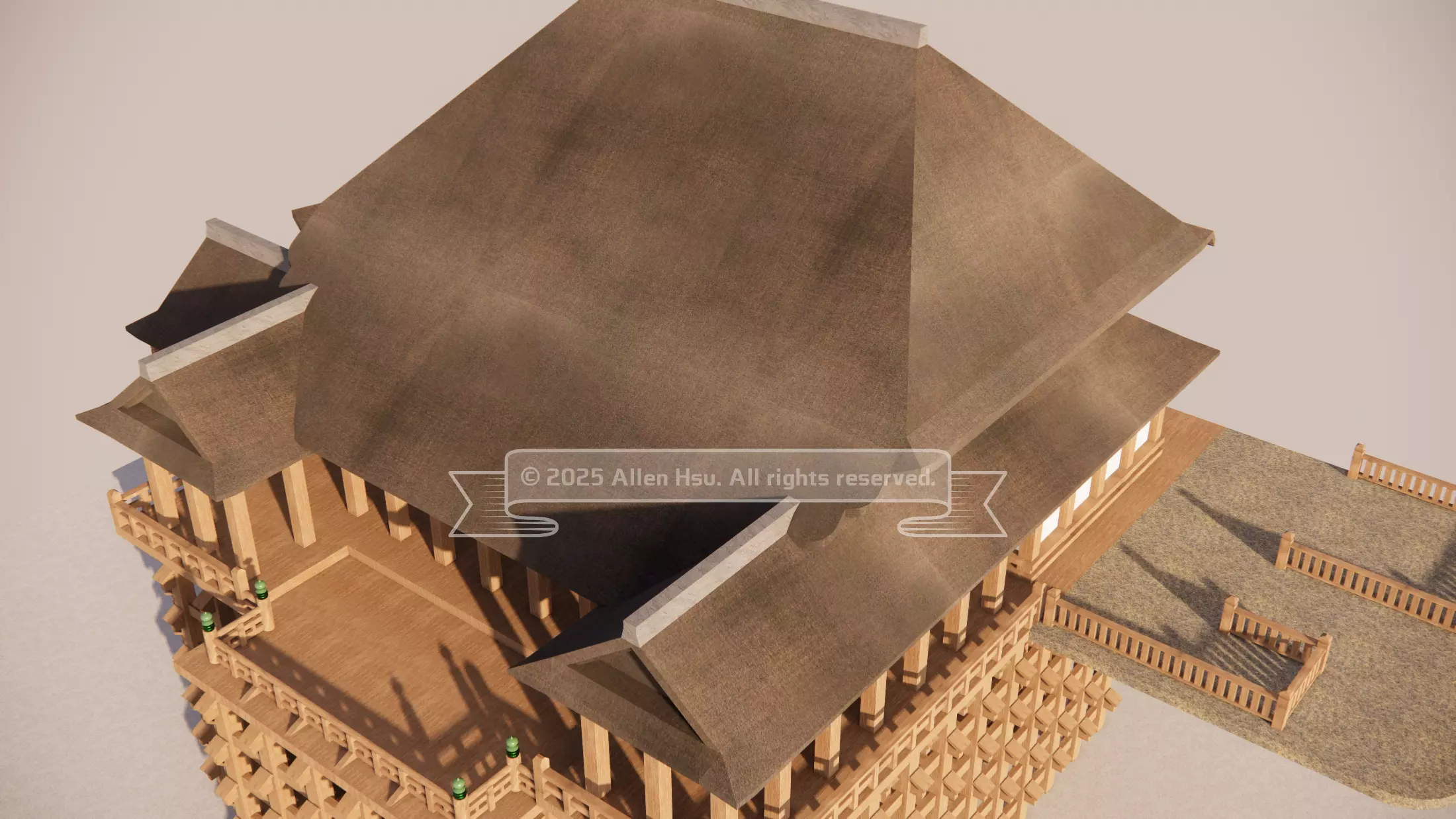 Kiyomizu-dera Temple 3D model_21