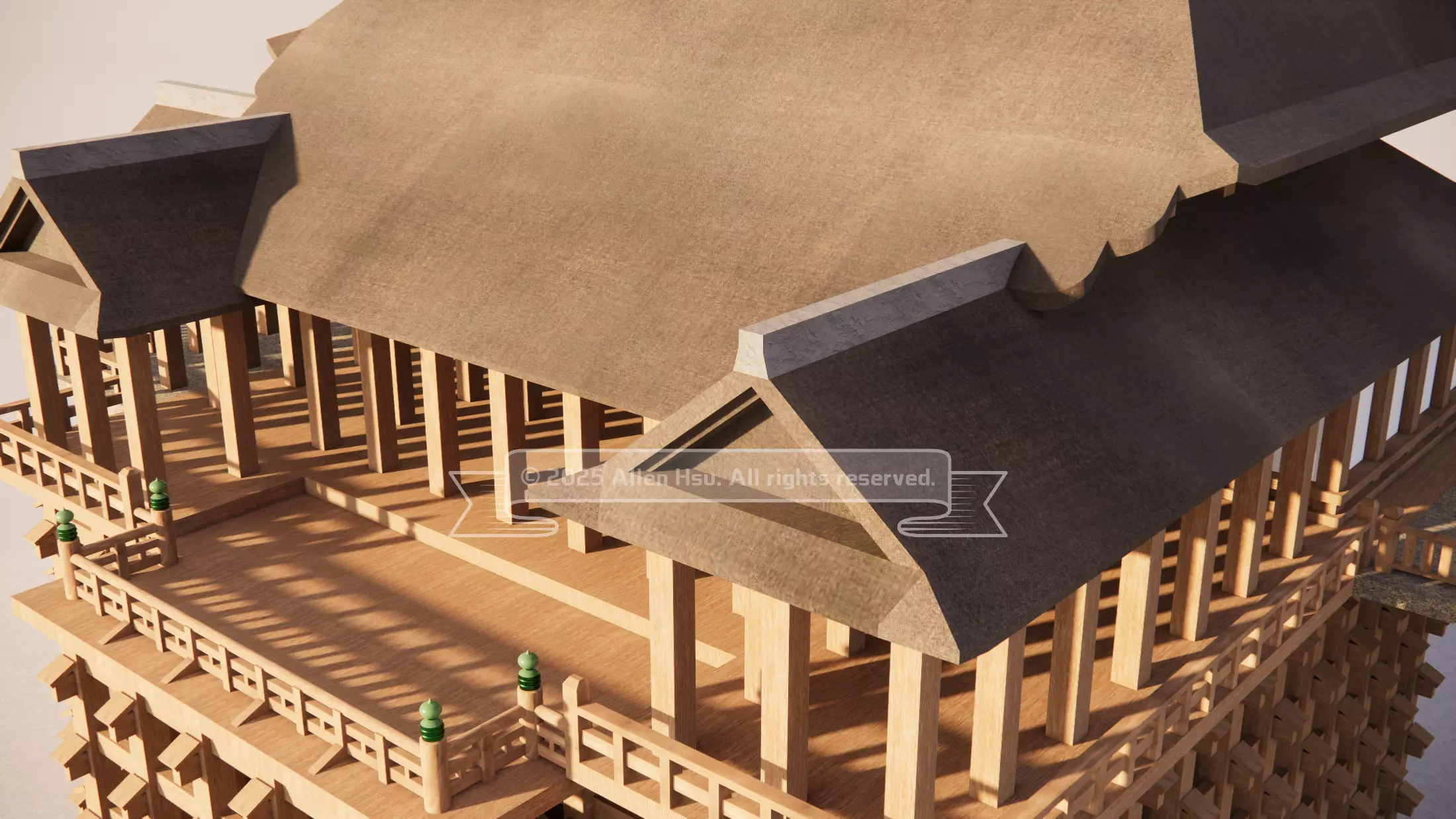 Kiyomizu-dera Temple 3D model_23