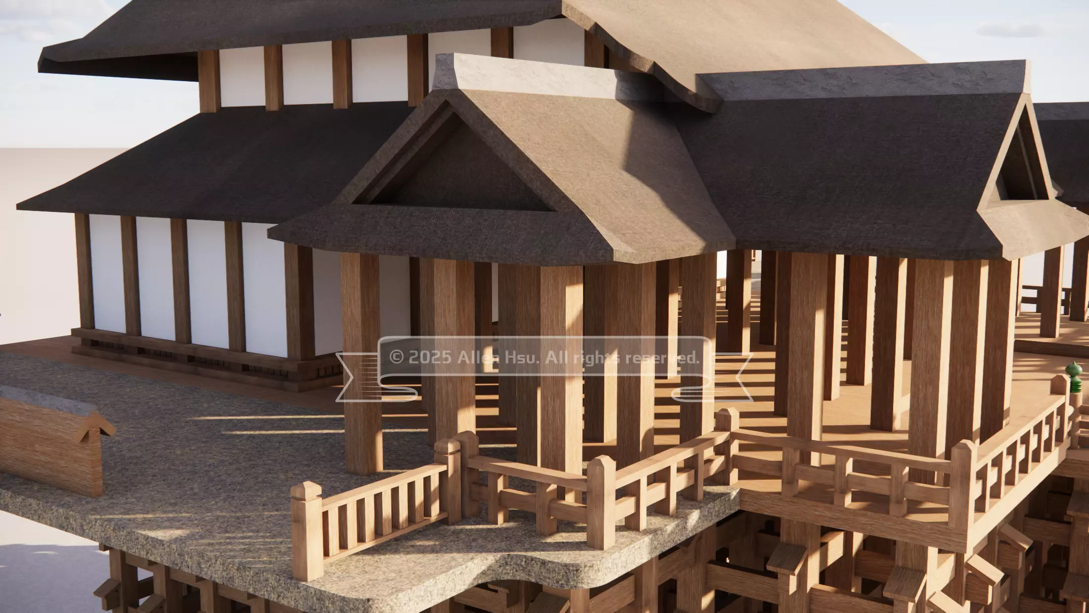 Kiyomizu-dera Temple 3D model_7