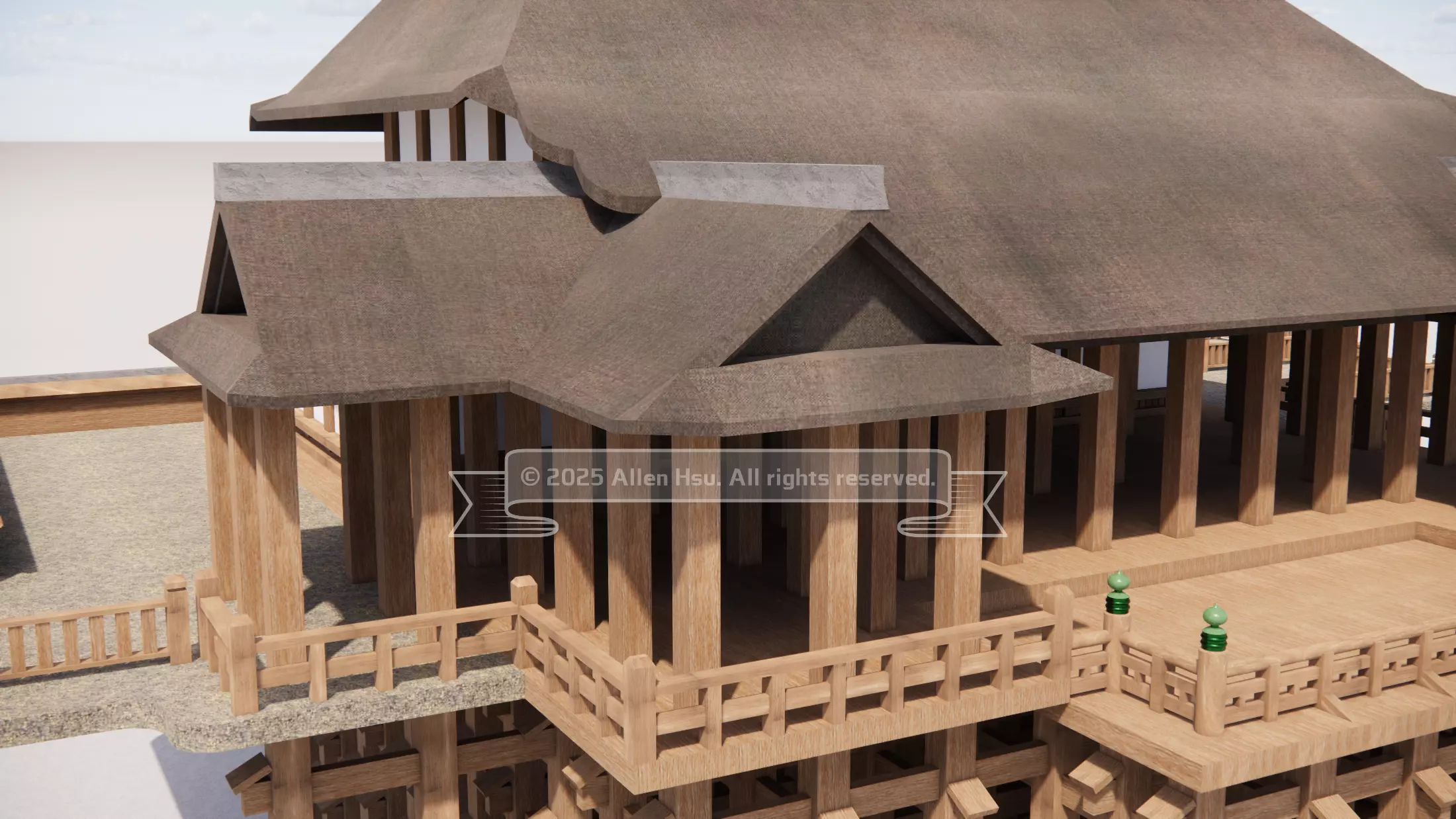 Kiyomizu-dera Temple 3D model_5