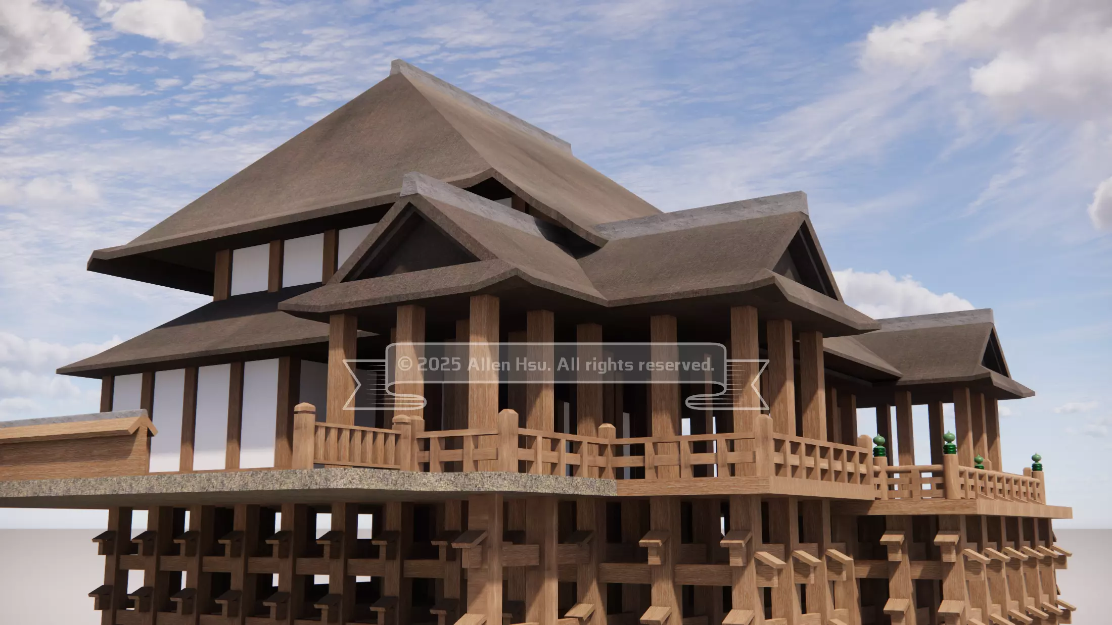 Kiyomizu-dera Temple 3D model_20