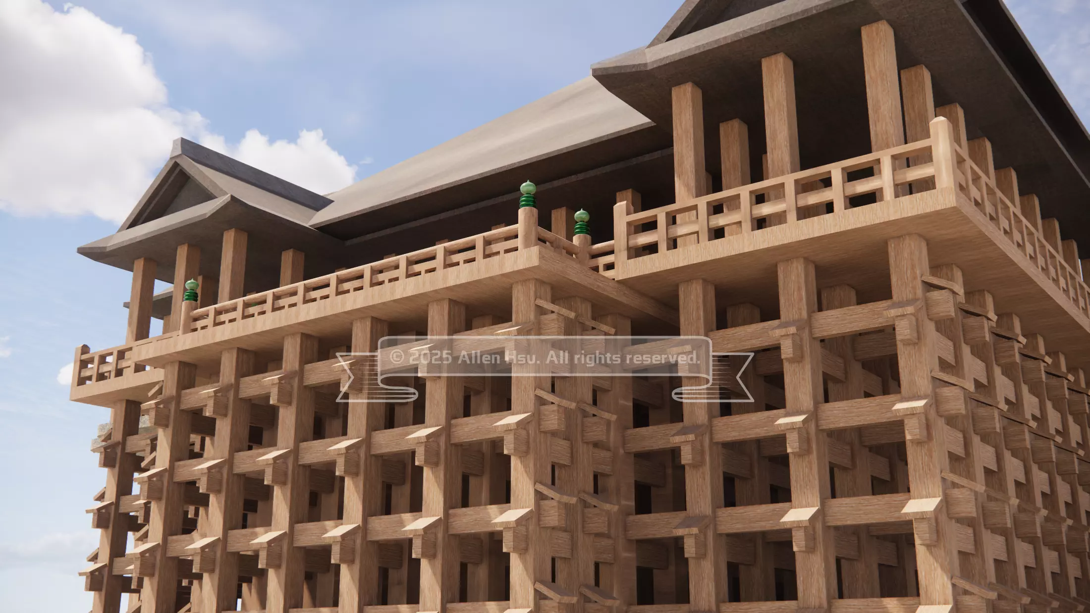 Kiyomizu-dera Temple 3D model_15