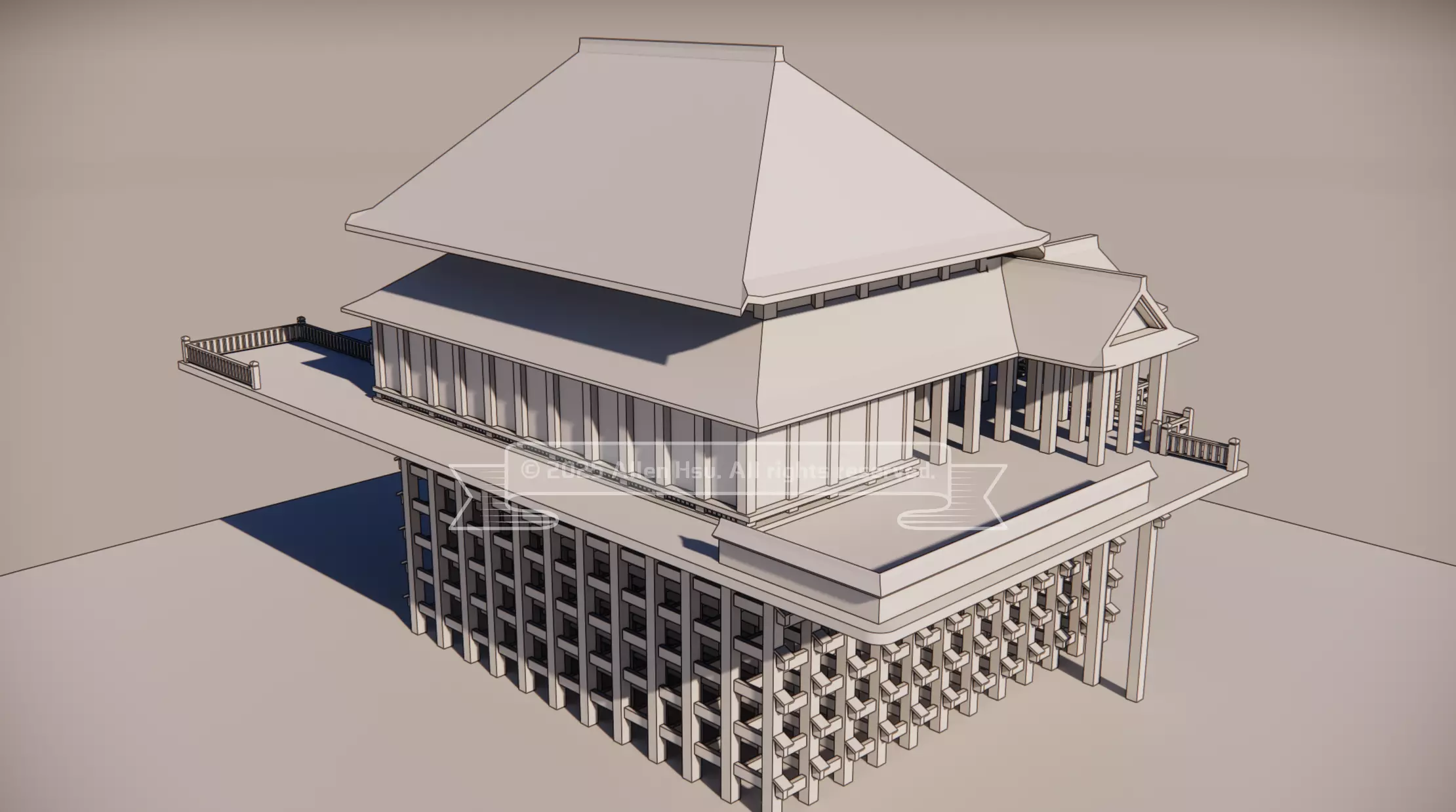 Kiyomizu-dera Temple 3D model_25