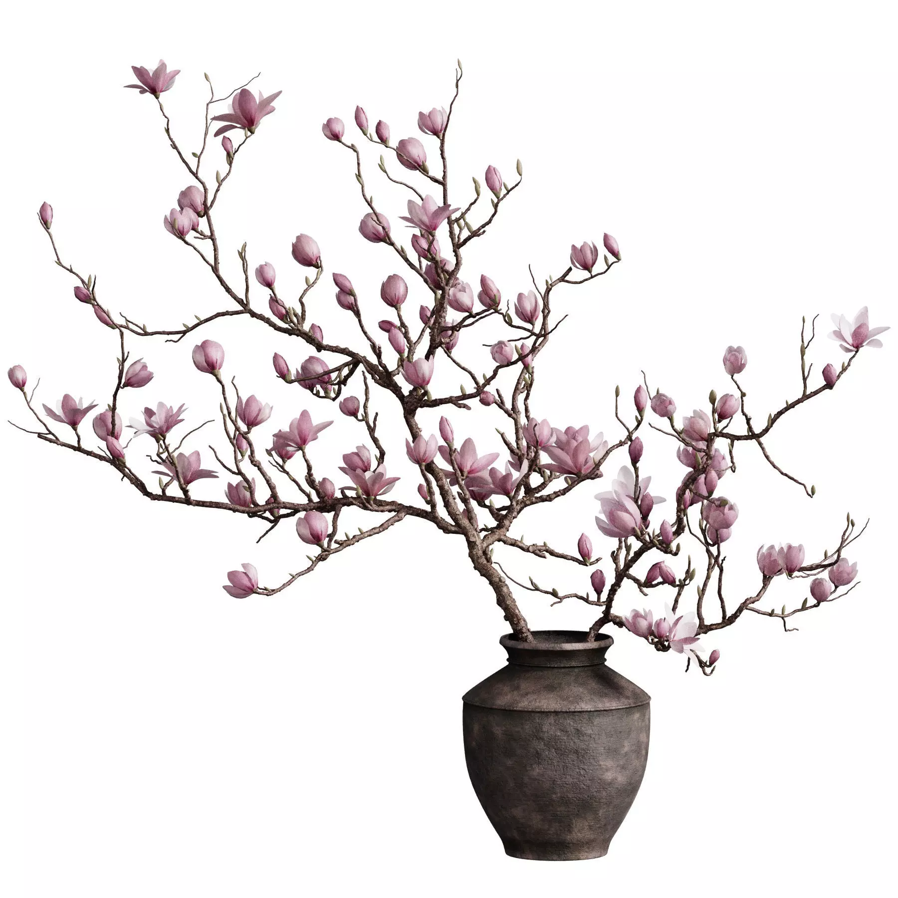 Flower In Vase 94 3D model_1