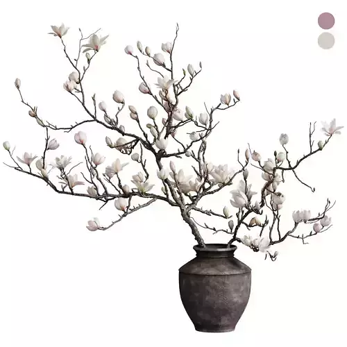 Flower In Vase 94 3D model Flower In Vase 94 3D model