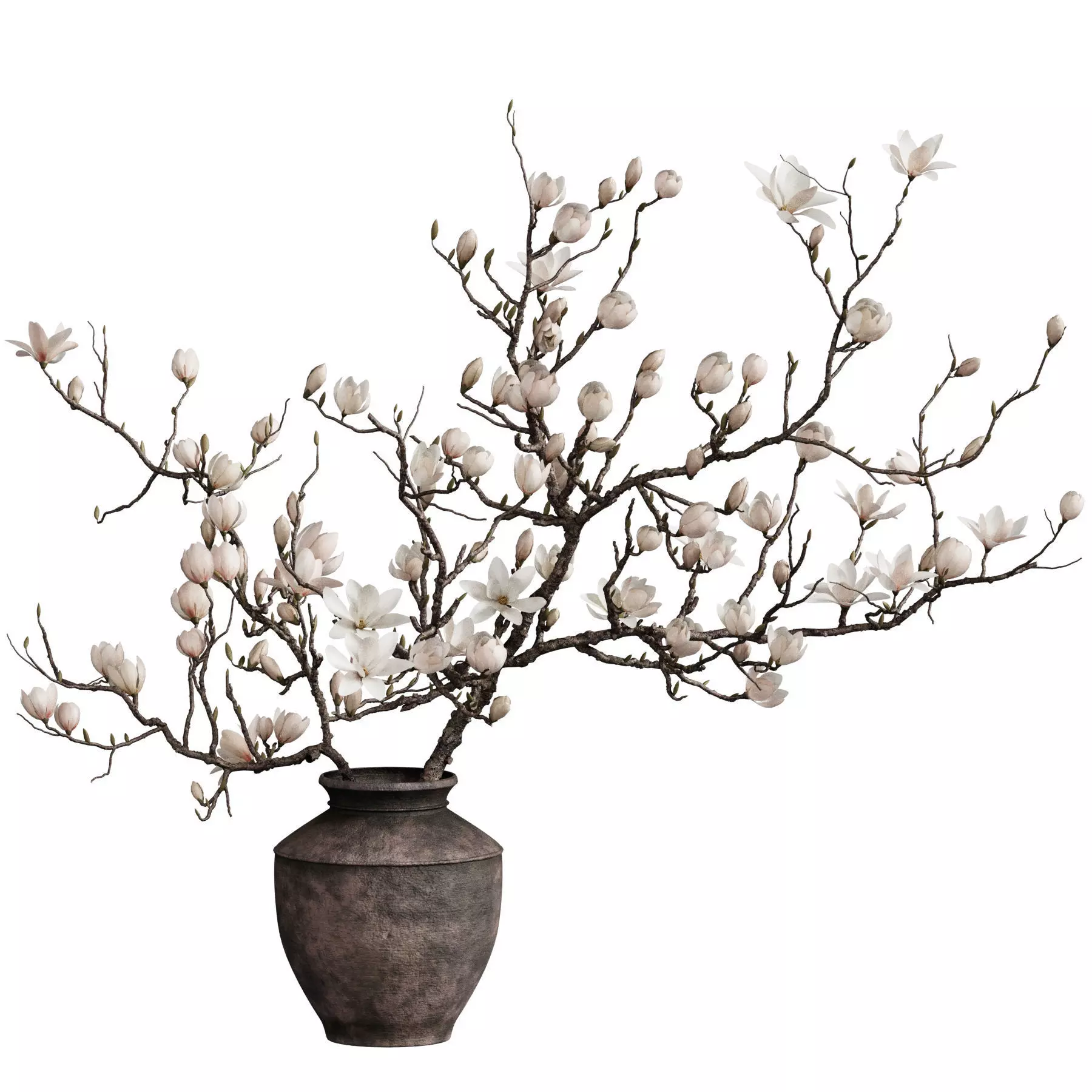 Flower In Vase 94 3D model_2