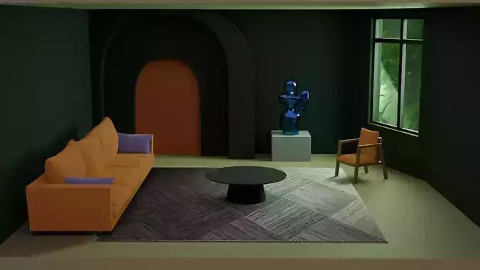 Basic Living Room Assets