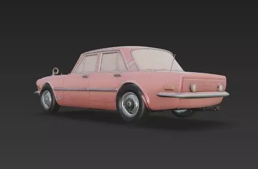 M Benz W108 W109 Classic Car 3D Model 3D print model_30