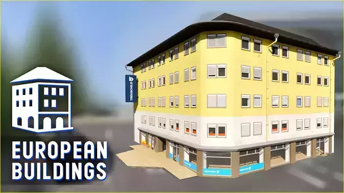 European Buildings City - Office A - Modular - Enterable - Ger