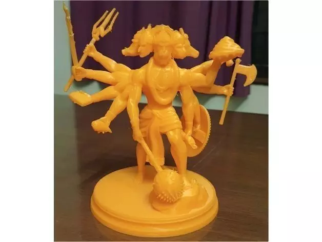 Panchmukhi Hanuman 3D print model_1