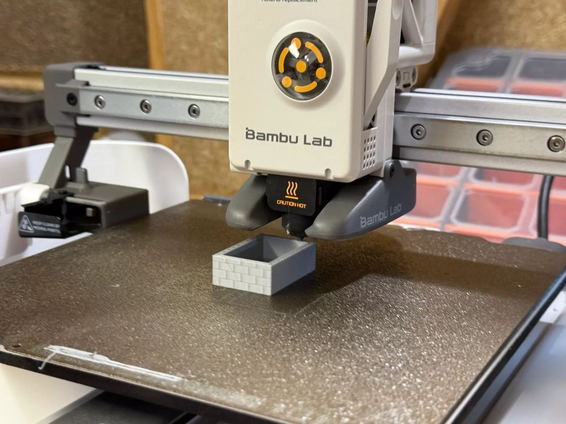 Model Railway Small External Brick Building 3D print model_17