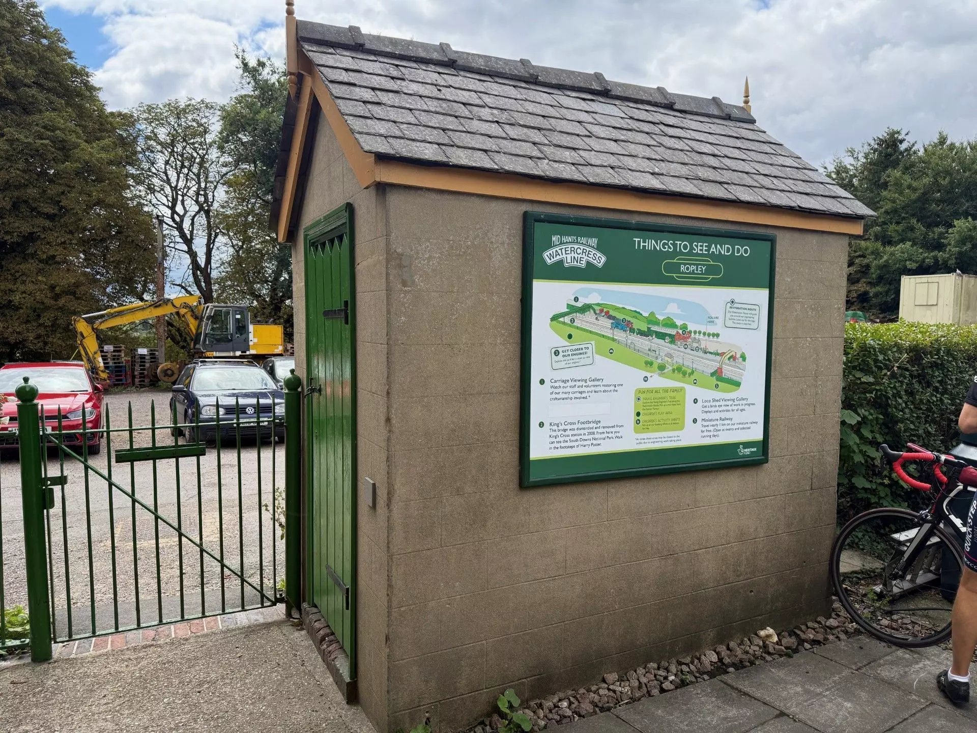 Model Railway Small External Brick Building 3D print model_15