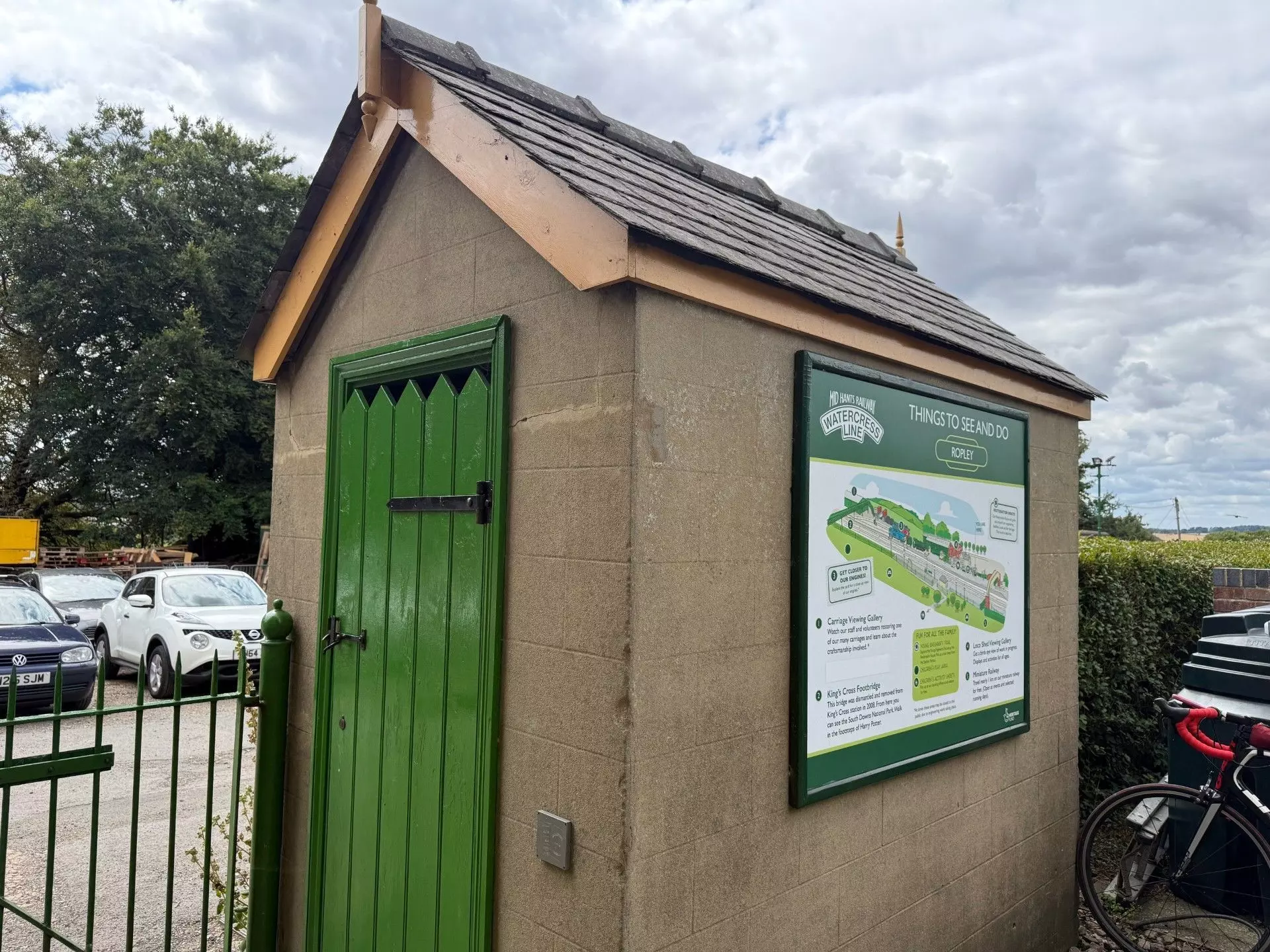 Model Railway Small External Brick Building 3D print model_13