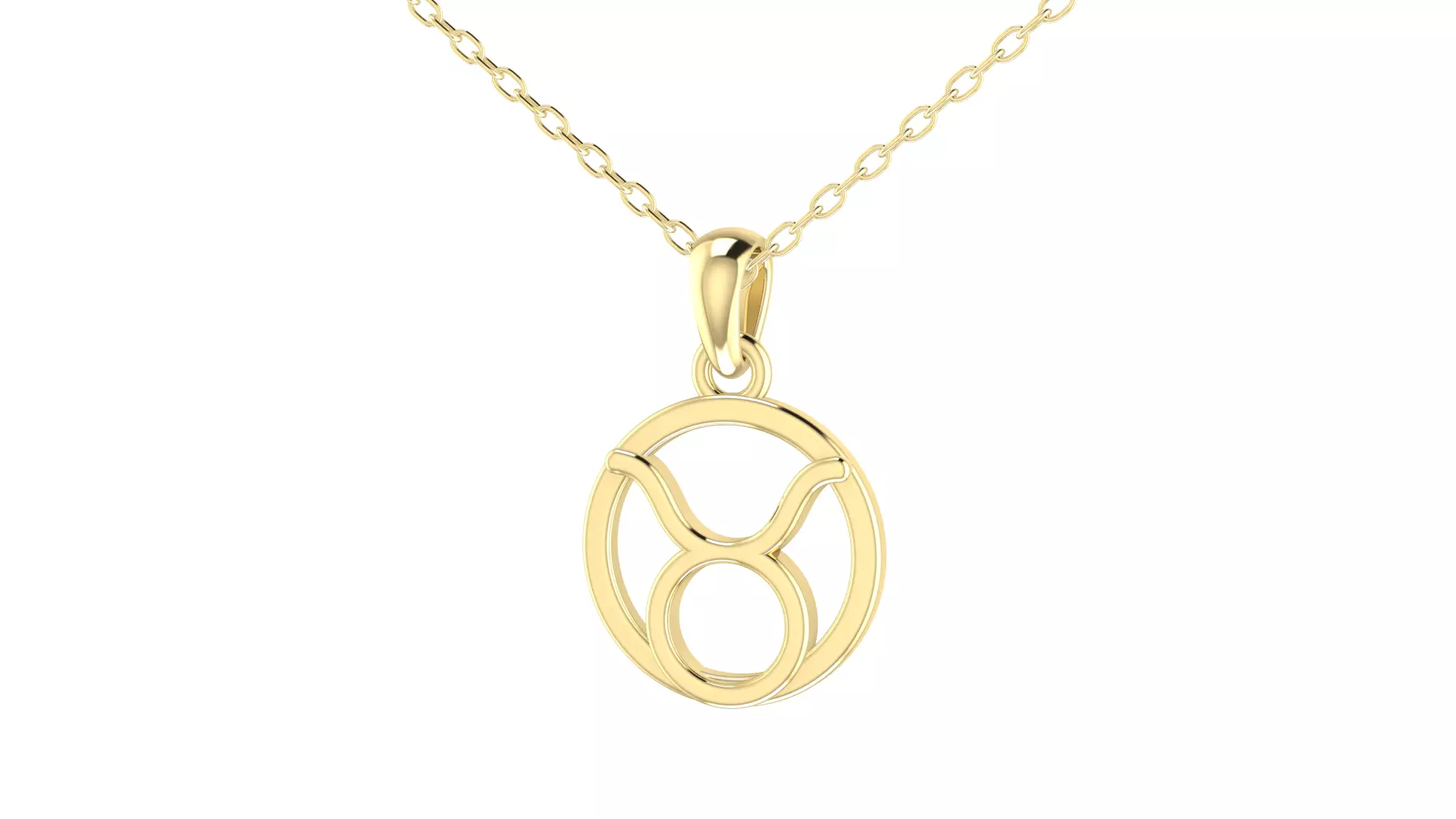 12 Zodiac Signs Pendant 3D print model_9