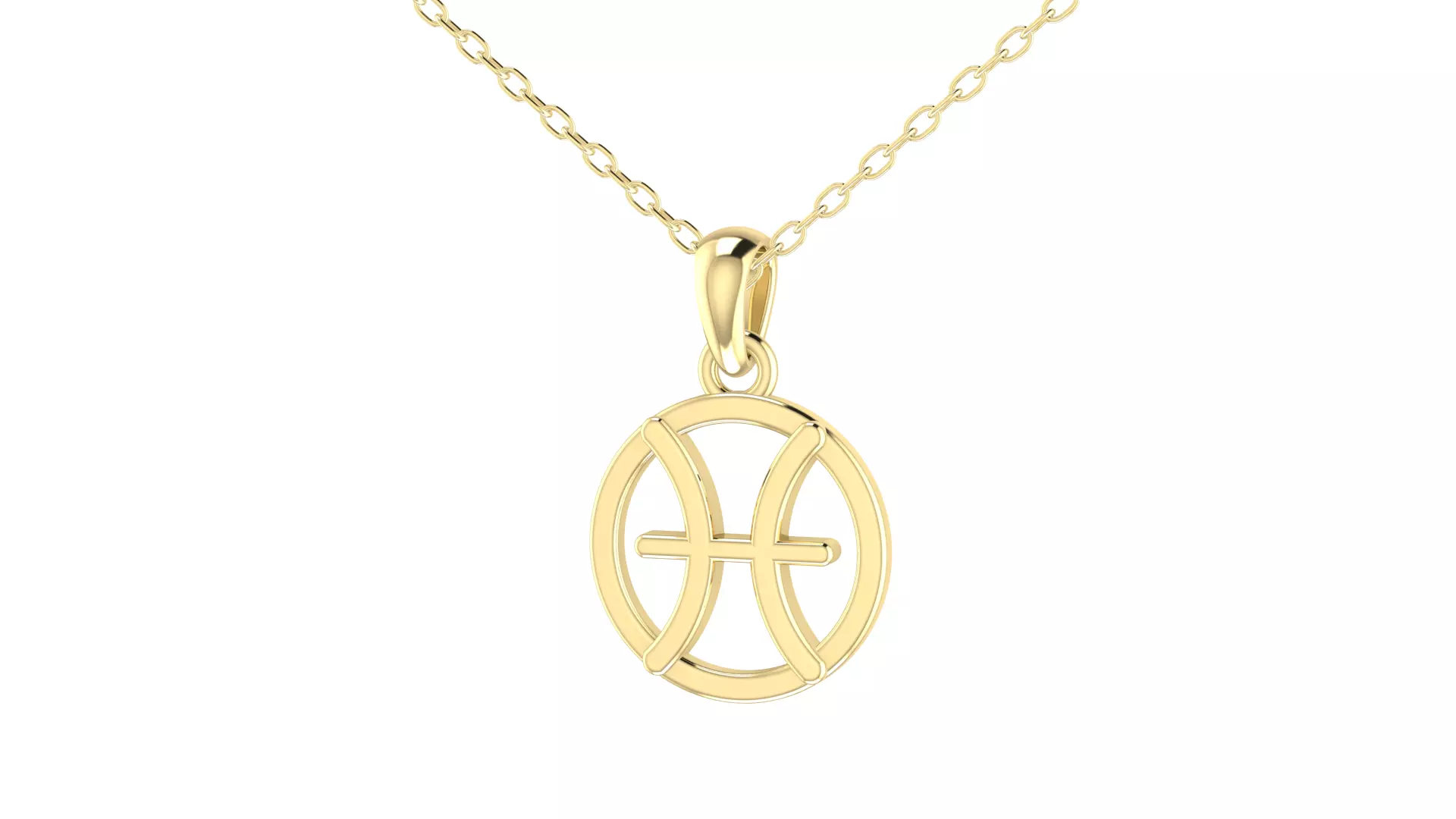 12 Zodiac Signs Pendant 3D print model_14