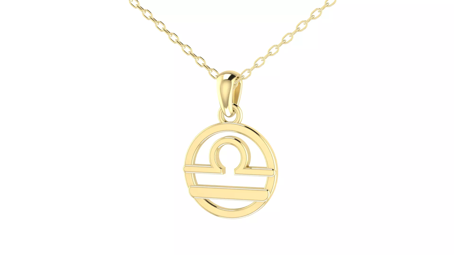 12 Zodiac Signs Pendant 3D print model_16