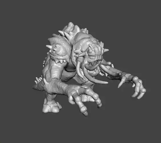 6MM SCALE FELUCIAN BULL RANCOR MODEL SCIFI OR FANTASY GAMES EPIC