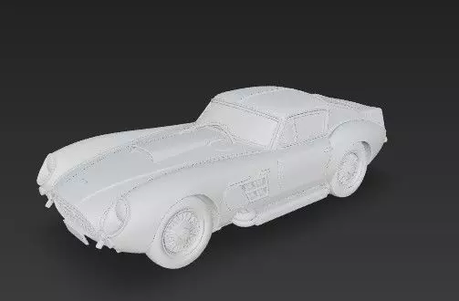 F 250 GT SWB Breadvan Classic Car 3D Model 3D print model_2