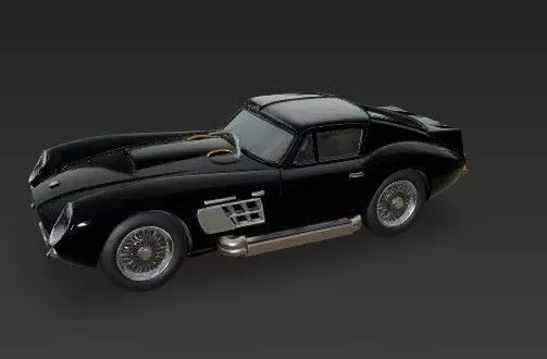 F 250 GT SWB Breadvan Classic Car 3D Model 3D print model_32