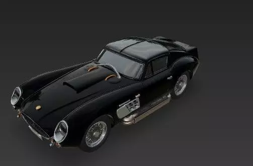 F 250 GT SWB Breadvan Classic Car 3D Model 3D print model_33