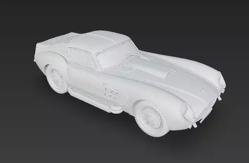 F 250 GT SWB Breadvan Classic Car 3D Model 3D print model_5