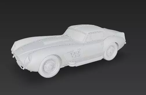F 250 GT SWB Breadvan Classic Car 3D Model 3D print model_13